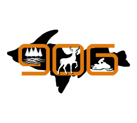 906 Magnet, Upper Michigan Gift, Yooper Fridge Magnets, Hunting Snowmobiling Gift