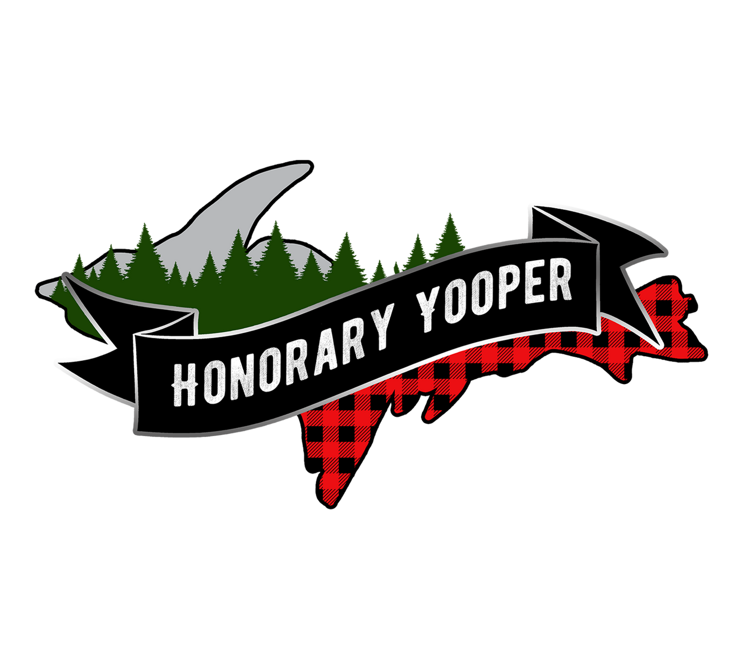 Yooper Magnet, Upper Michigan Fridge Magnets, U.P. Gift for Honorary Yooper Transplant