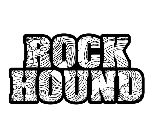 Rockhound Sticker/Magnet | Agate Lover Gift for Rock Hunter