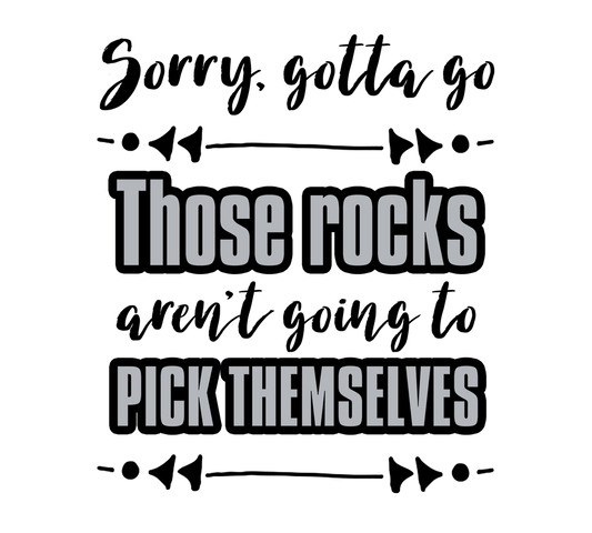 Rockhound Sticker/Magnet, Rock Picker Gift, Agate Gift, Rock Lover Stickers, Rock Picking