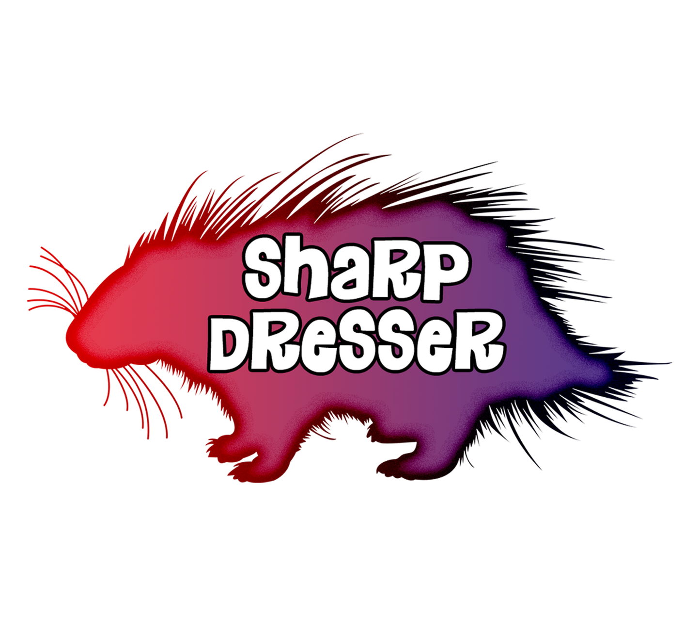 Cute Porcupine Magnet, Yooper Fridge Magnets, Sharp Dresser, Quills, Upper Michigan Gift