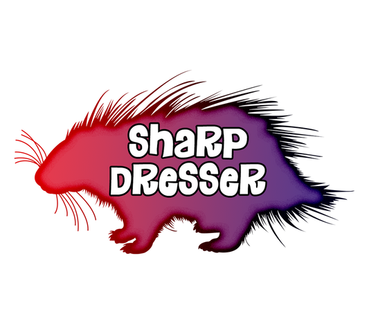 Cute Porcupine Magnet, Yooper Fridge Magnets, Sharp Dresser, Quills, Upper Michigan Gift