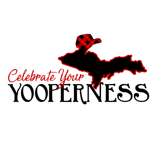 Yooper Magnet, Yooper Fridge Magnets, U.P. Upper Michigan Gift, Buffalo Plaid