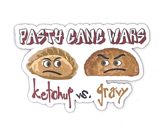 Pasty Sticker/Magnet, Finnish Design, Pasties Gift for Finns and Yoopers