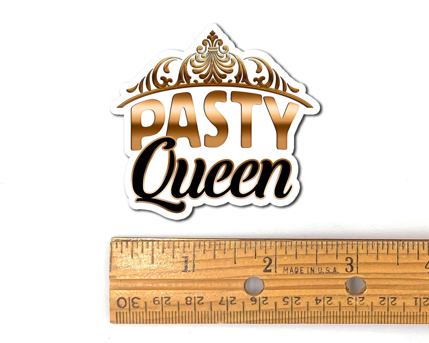 Pasty Sticker, Finnish Stickers, Pasties Gift for Finns and Yoopers, Pasty Queen
