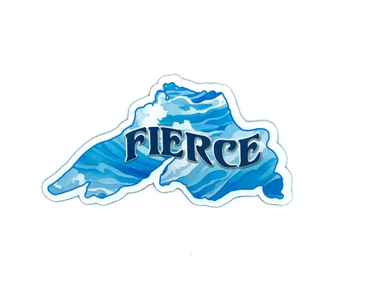 Lake Superior Magnet, Great Lakes Fridge Magnet, Lake Lover Gift for Kitchen