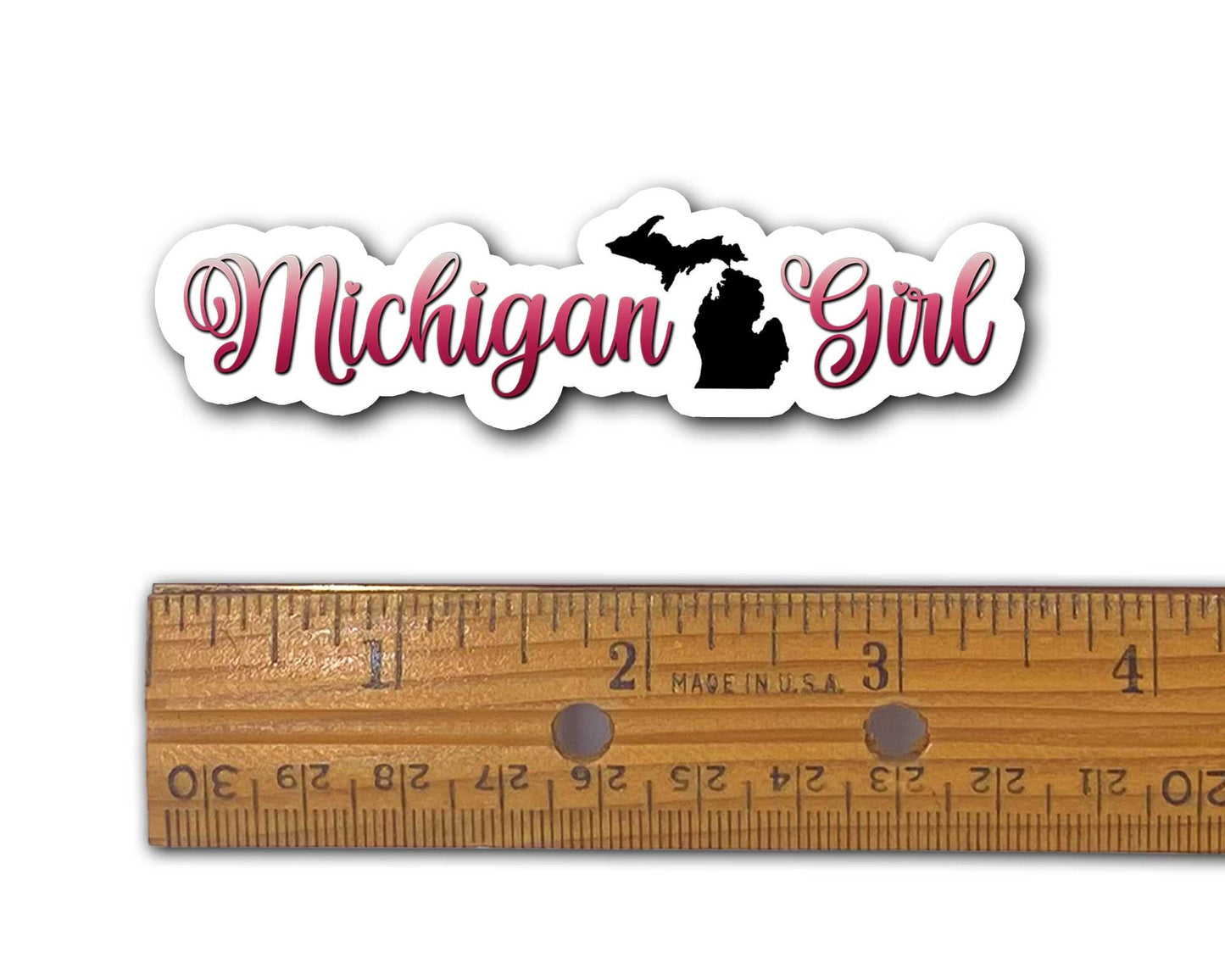 Michigan Girl Sticker, Yooper and Troll Decals, for Women Michiganders