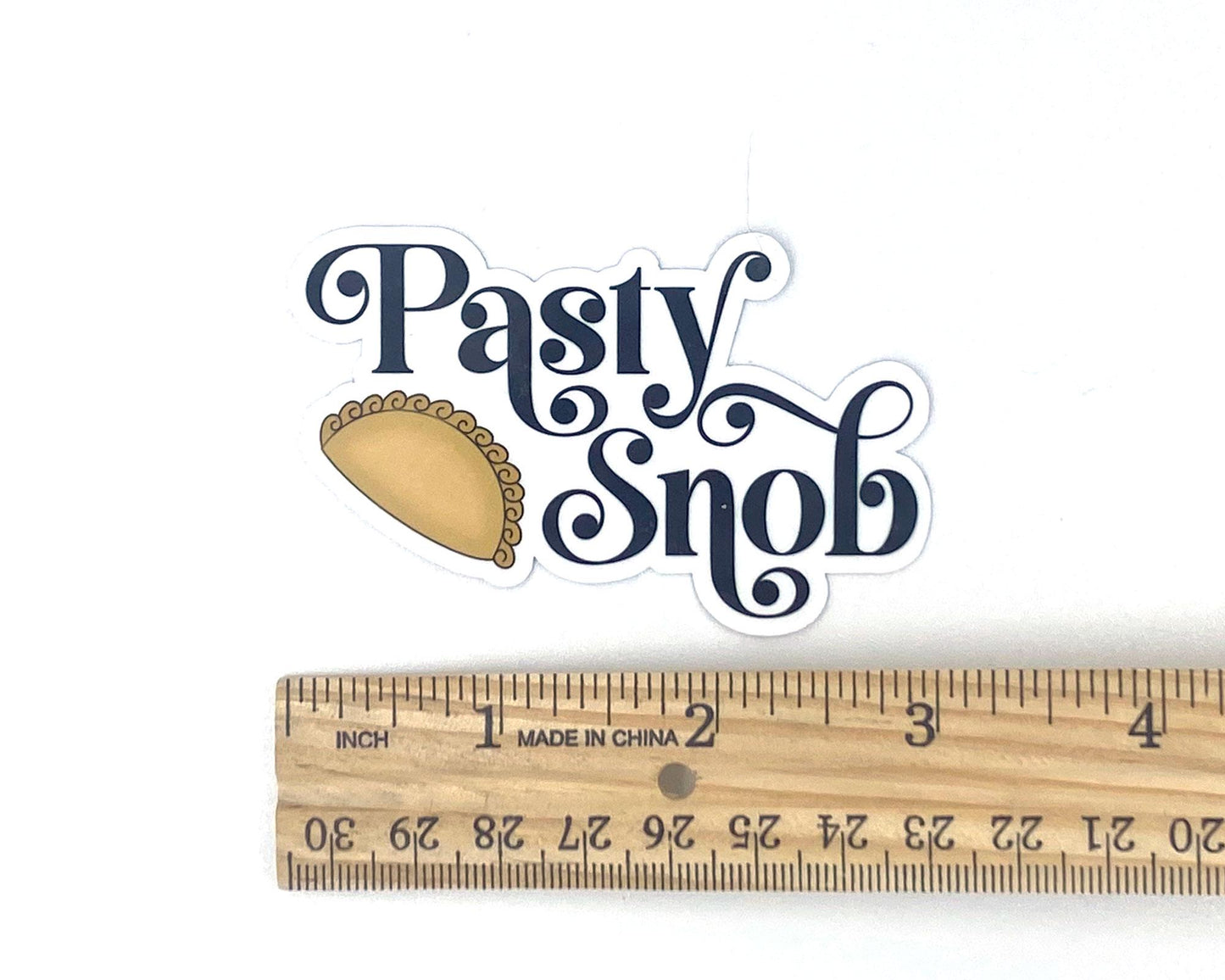 Pasty Snob Magnet, Finnish Fridge Magnets, Funny Pasties Gift for Finns and Yoopers