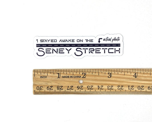 Seney Stretch Sticker, Upper Peninsula Highways, Schoolcraft County