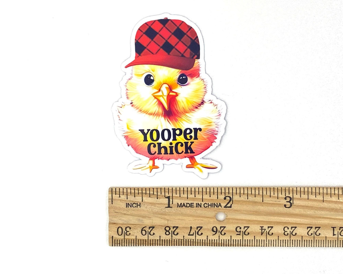 Yooper Chick Sticker for Yooper Girls, Upper Michigan Woman