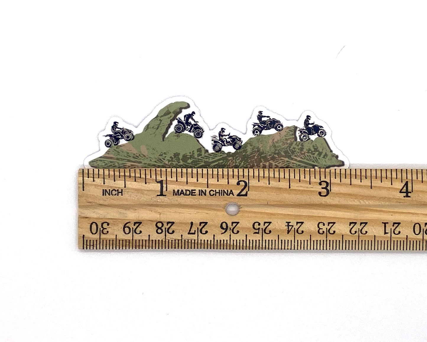 ATV Sticker/Magnet, Yooper 4 Wheeler Trails, Upper Michigan Sports