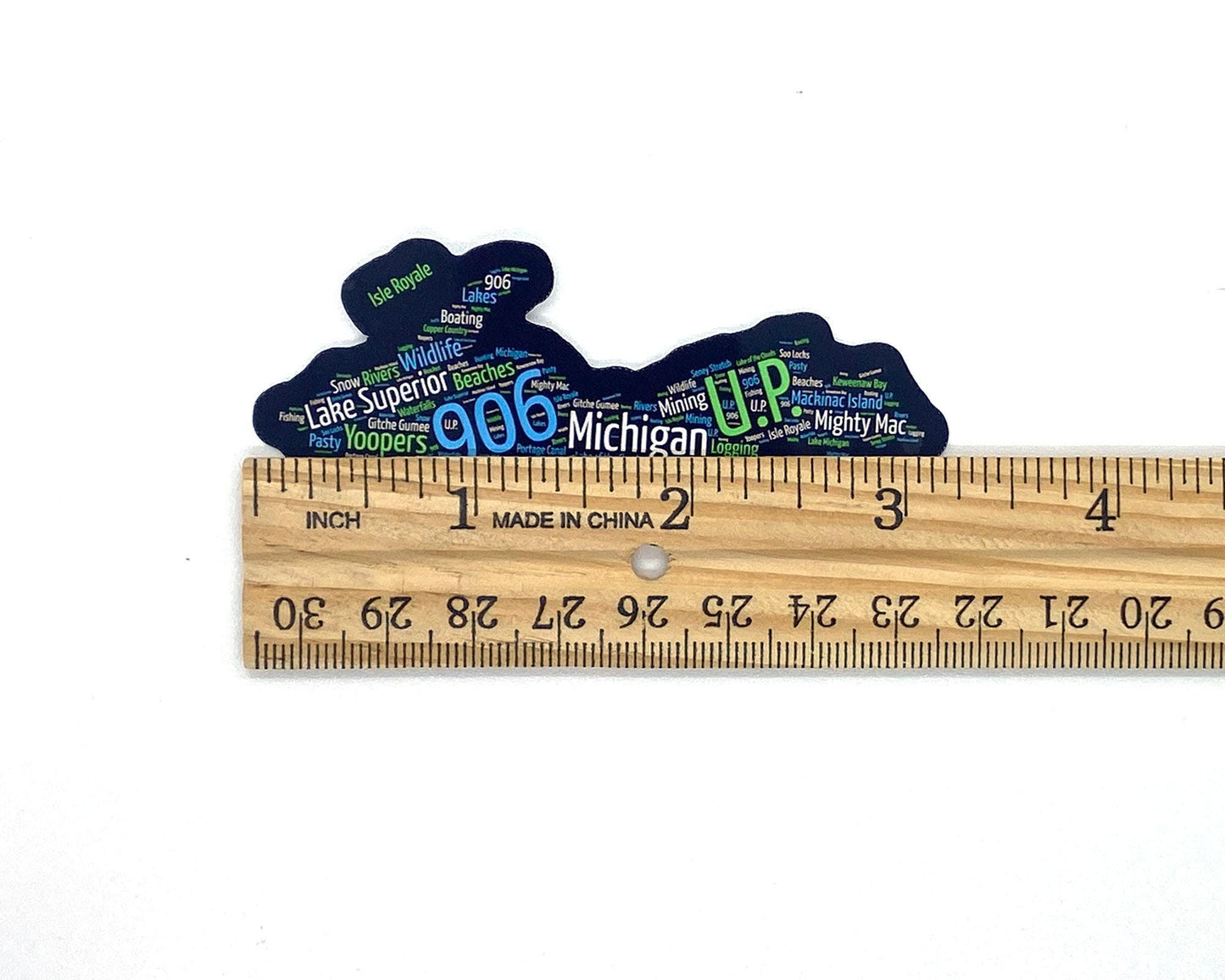 Upper Michigan Sticker/Magnet, Yooper Words Terms Things To Do