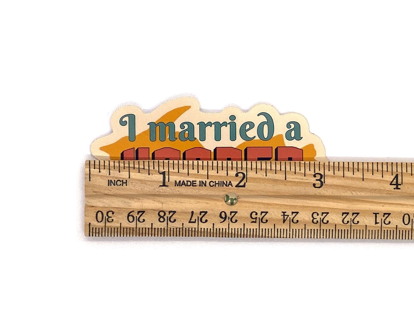 Yooper Sticker/Magnet, Married a Yooper Pray for Me, Funny Fridge Magnet