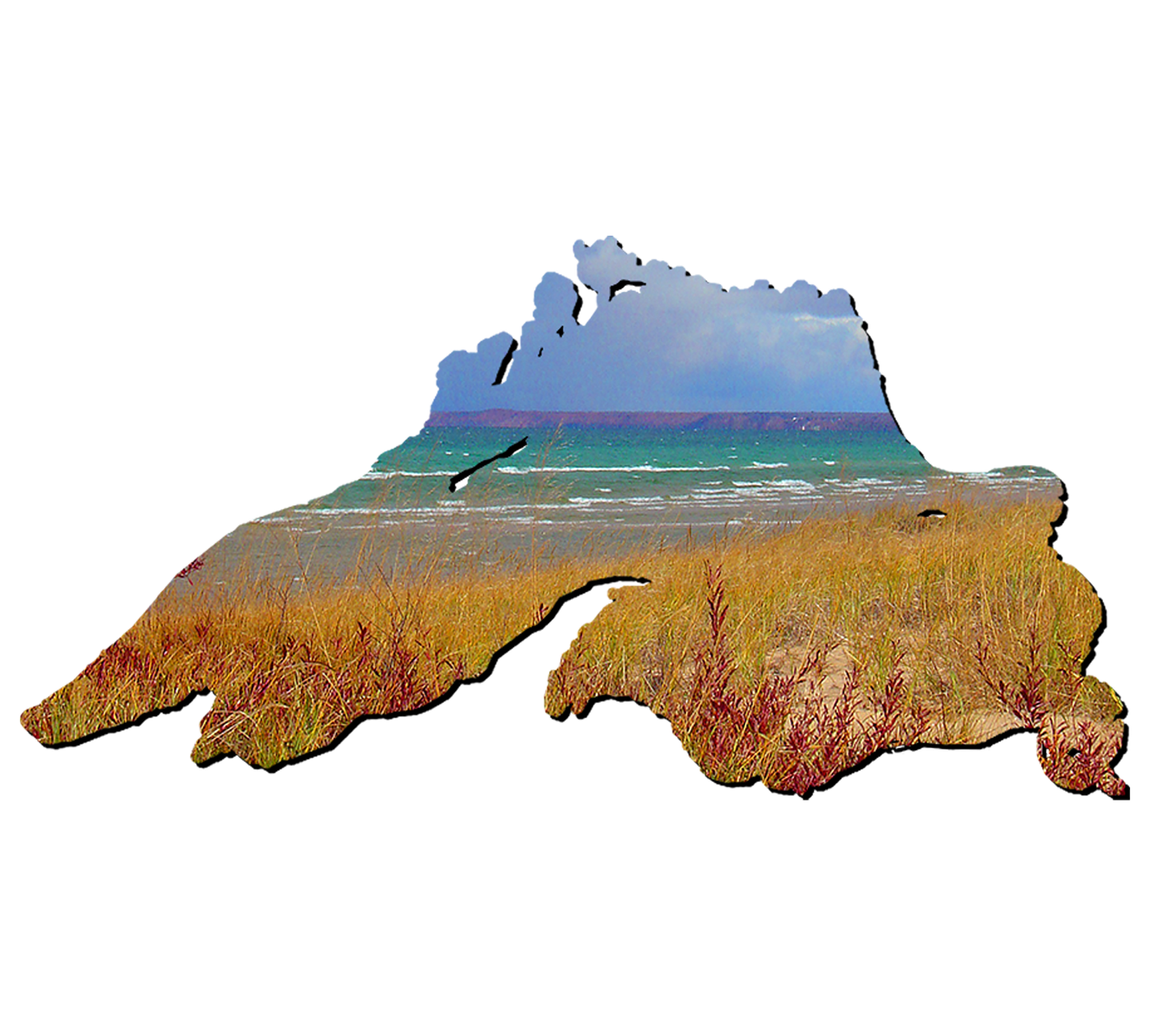 Lake Superior Sticker | Yooper Gift | Great Lakes Stickers