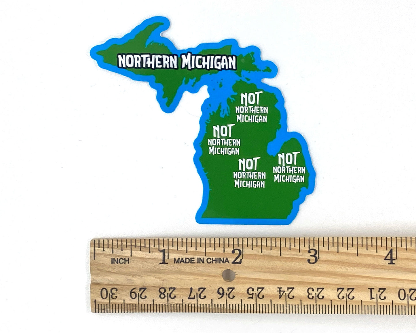 Northern Michigan Sticker, Yooper and Troll Decals, U.P. and L.P. Gifts