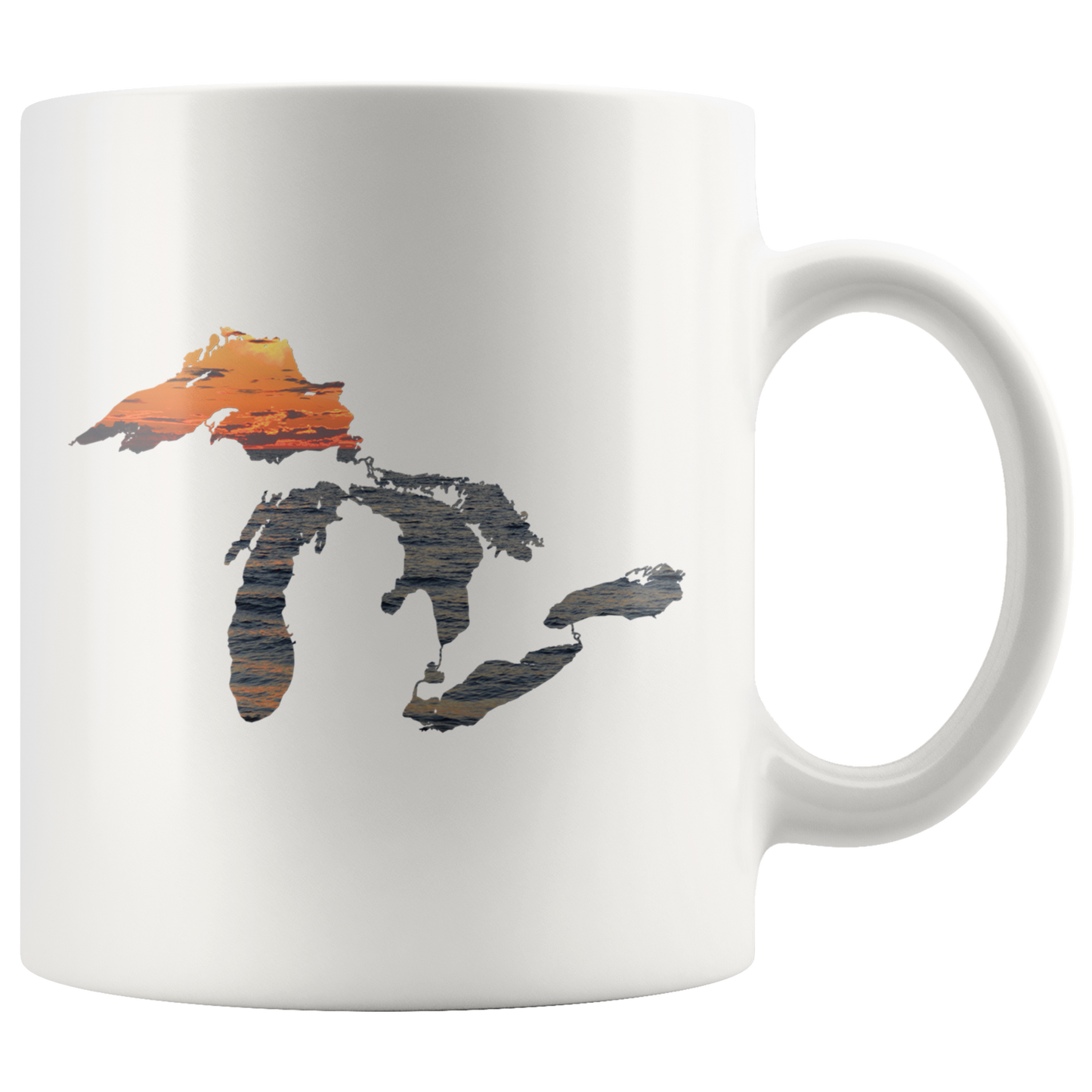 Great Lakes Coffee Mug | Sunset Over Water