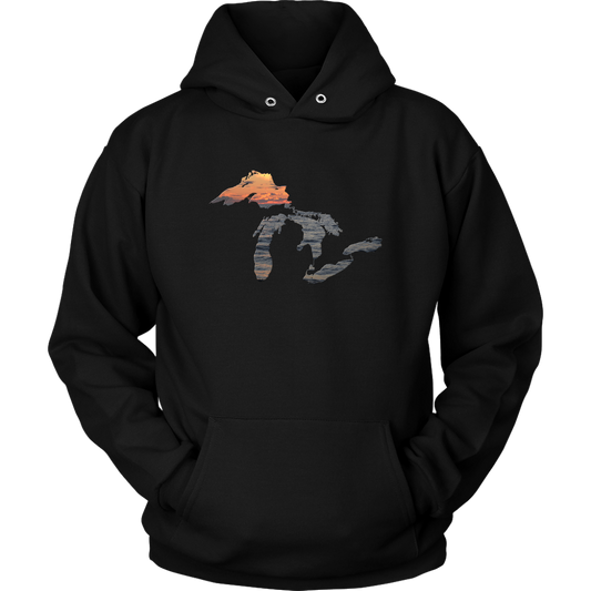 Great Lakes Hoodie | Midwest Hooded Sweatshirt | Michigan Hoodie | Unisex Pullover Hoodie