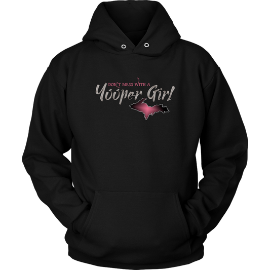 Yooper Girl Hoodie | Upper Michigan Hooded Sweatshirt | Michigan Girl Gift