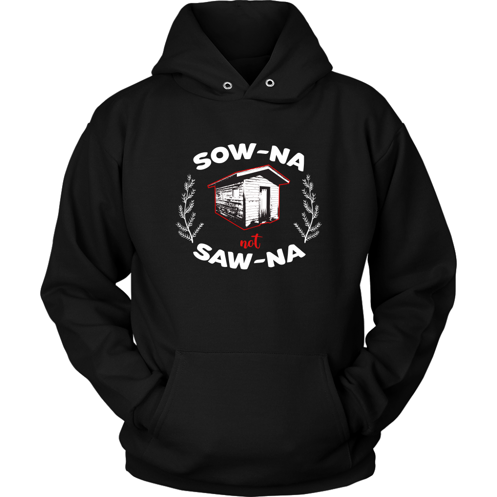 Sauna Hoodie Unisex | Upper Michigan Gift | Finnish Hoodies
