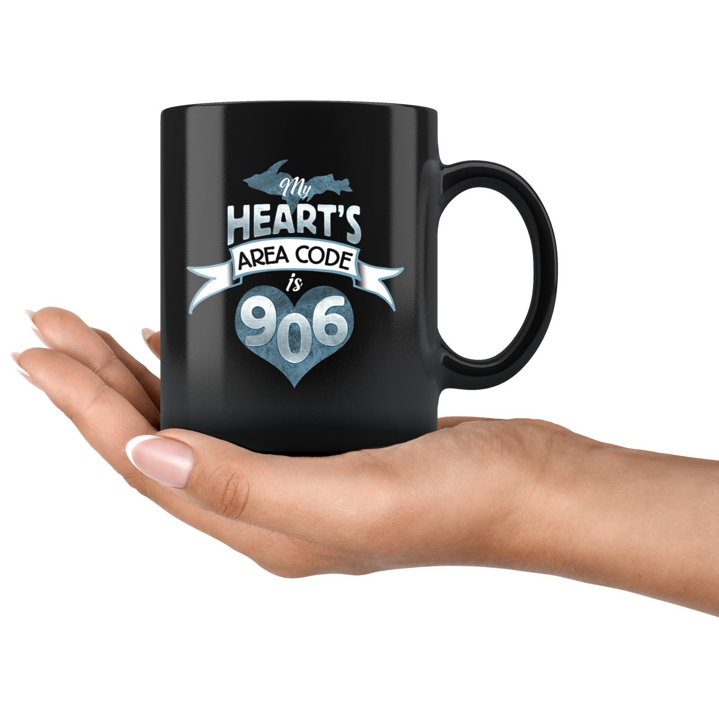 Yooper Mug - My Heart's Area Code is 906