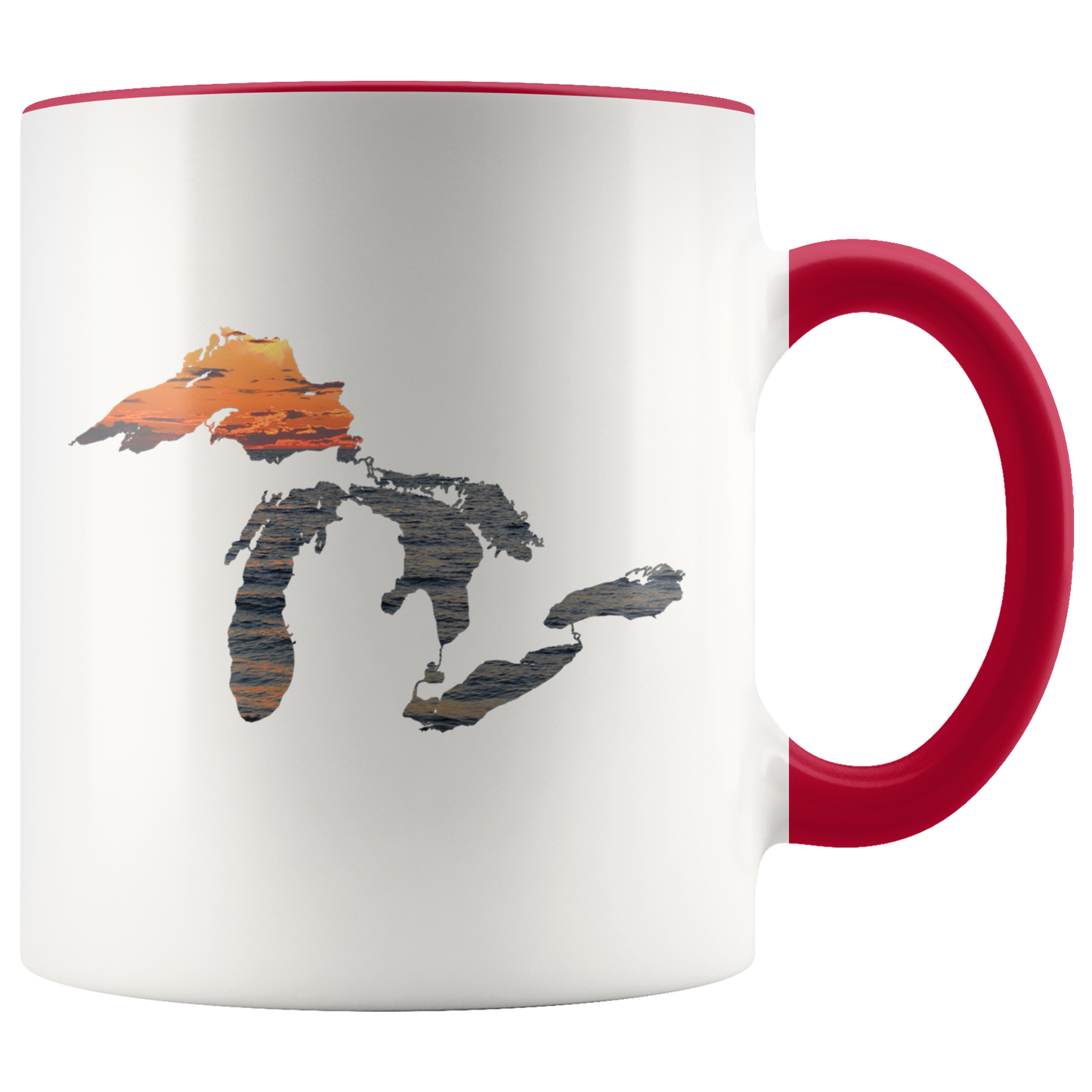 Great Lakes Coffee Mug | Sunset Over Water
