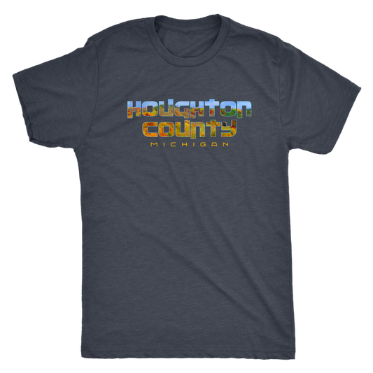 Houghton County Michigan Shirt - Fall Colors on Mont Ripley