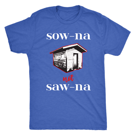 Funny Sauna Shirt - How to Pronounce Sauna - Gift for Yoopers/Finns