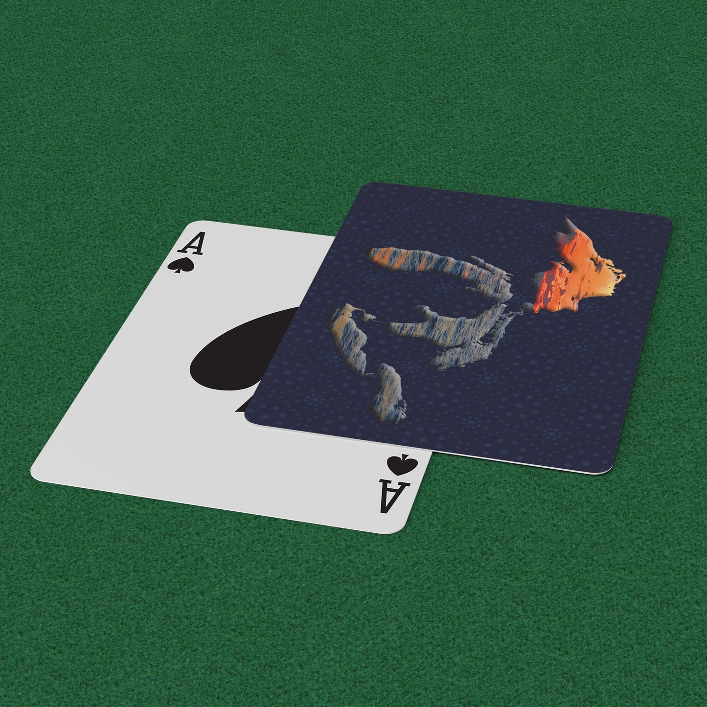 Great Lakes Playing Cards - Lake Superior, Michigan, Huron, Erie, and Ontario