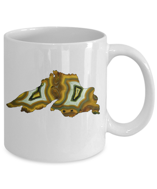 Lake Superior Agate Mug - Upper Michigan