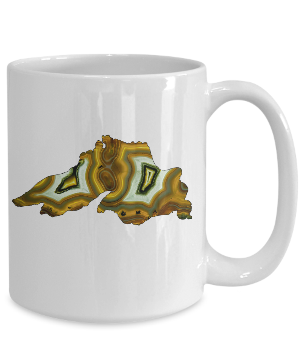 Lake Superior Agate Mug - Upper Michigan