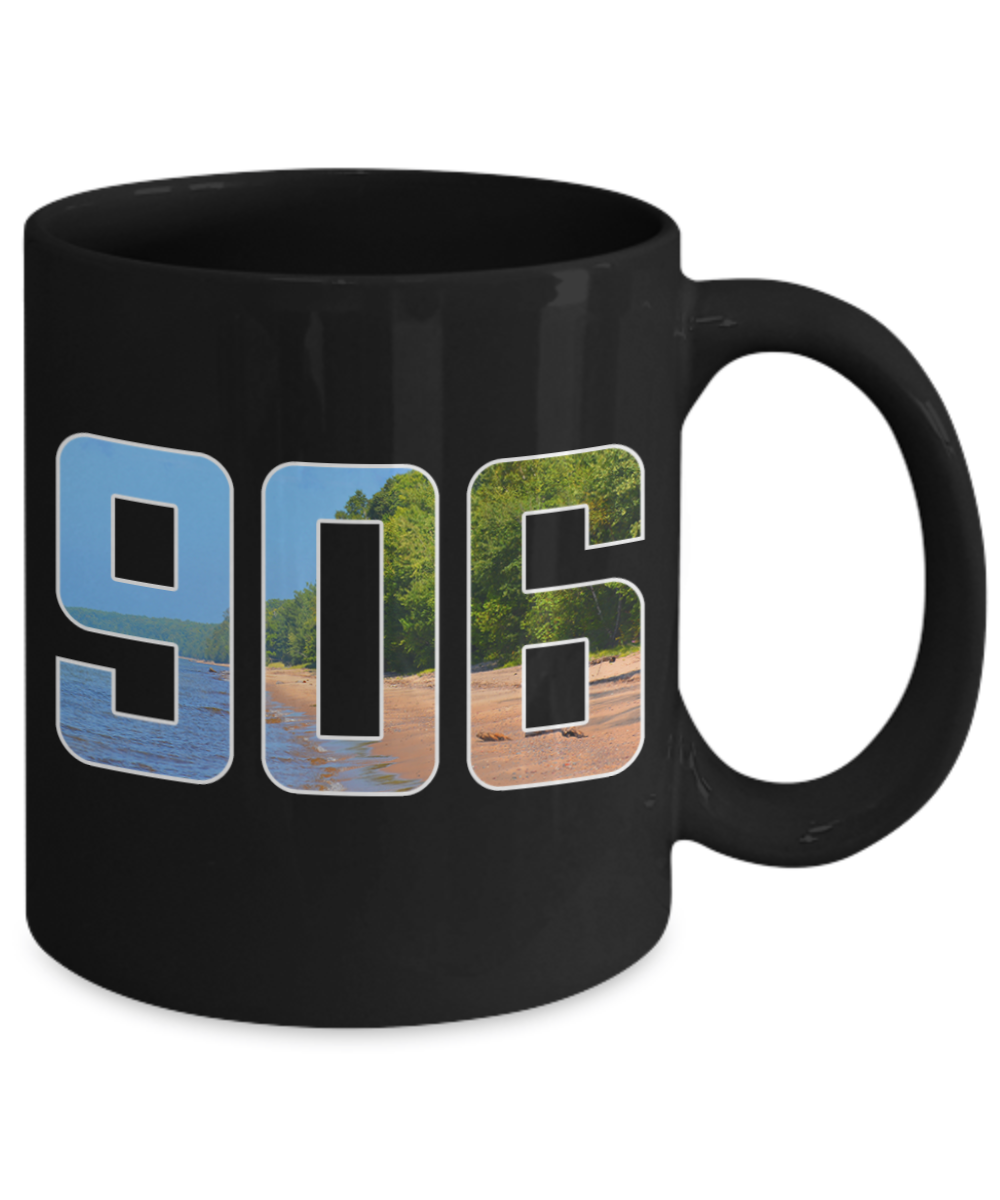 906 Upper Michigan Mug Lake Superior Beach