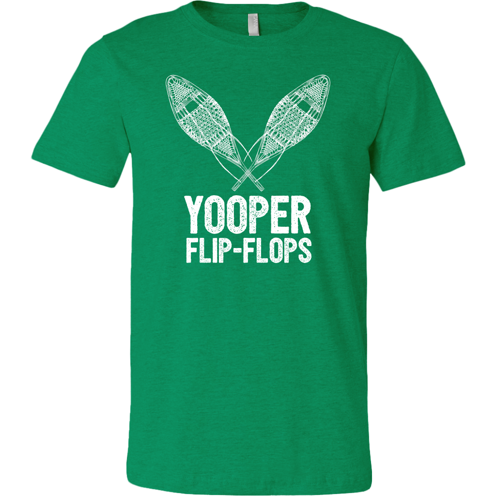 Yooper Flip-Flops Shirt | Funny Upper Michigan T-shirt | Yooper Gift