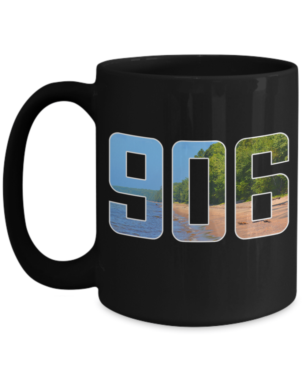 906 Upper Michigan Mug Lake Superior Beach