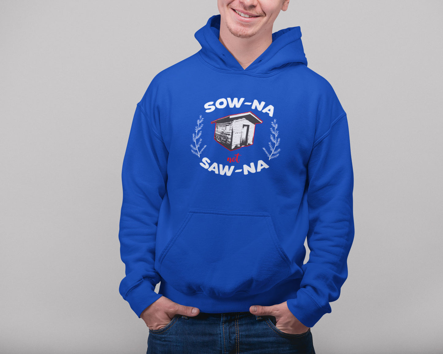 Sauna Hoodie Unisex | Upper Michigan Gift | Finnish Hoodies