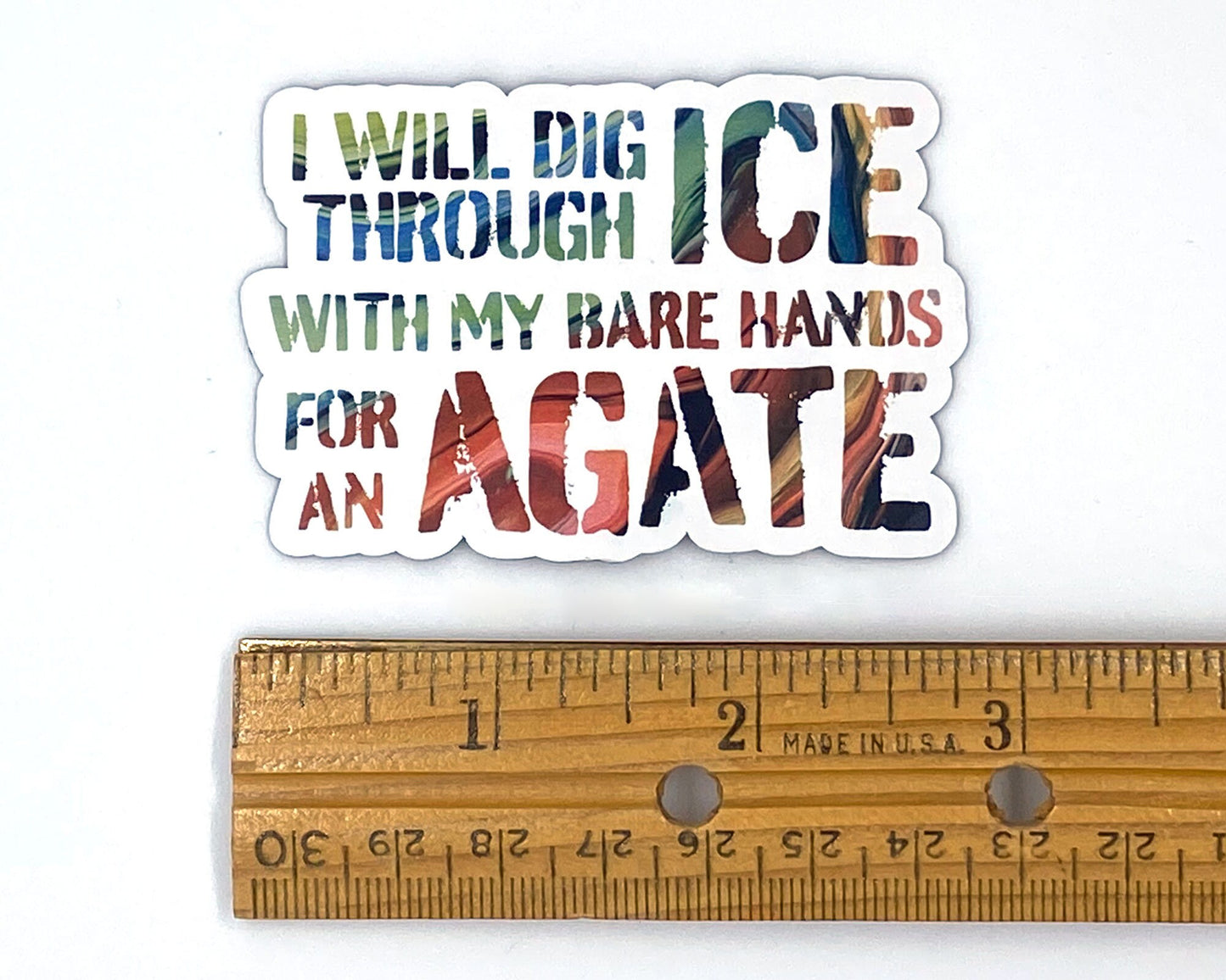 Agate Gift, Rock Lover Gifts, Agate Magnet, Rockhound Gift