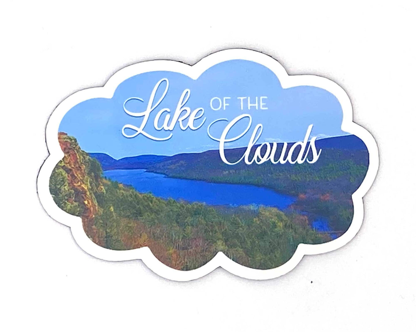 Lake of the Clouds Fridge Magnets, Porcupine Mountains U.P. Gift, Upper Michigan Magnet