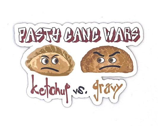 Pasty Sticker, Finnish Stickers, Pasties Gift for Finns and Yoopers