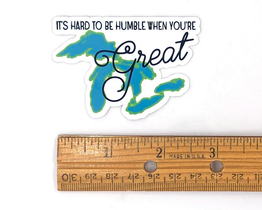 Great Lakes Sticker, Great Lakes Decal, Midwest Sticker