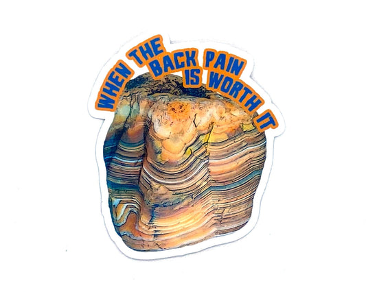 Agate Magnet, Rockhound Gift, Agate Gift, Rock Lover Gifts, Rock Picking Fridge Magnet