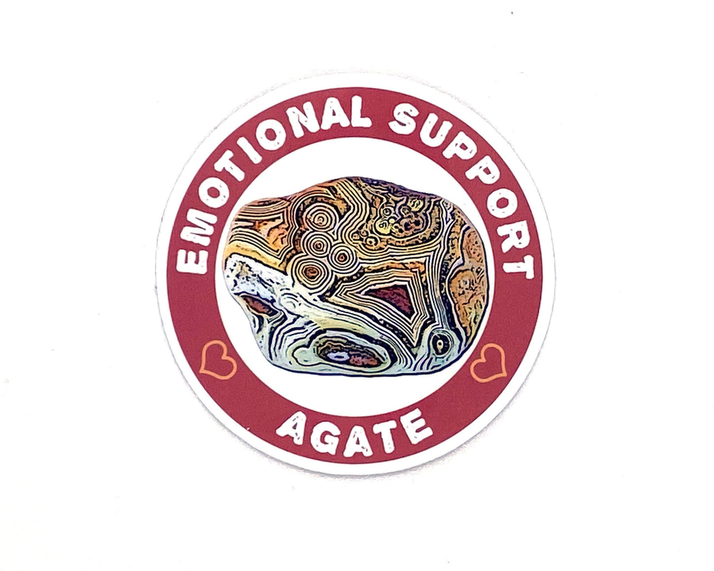 Agate Sticker, Rockhound Gift, Agate Gift, Rock Lover Gifts
