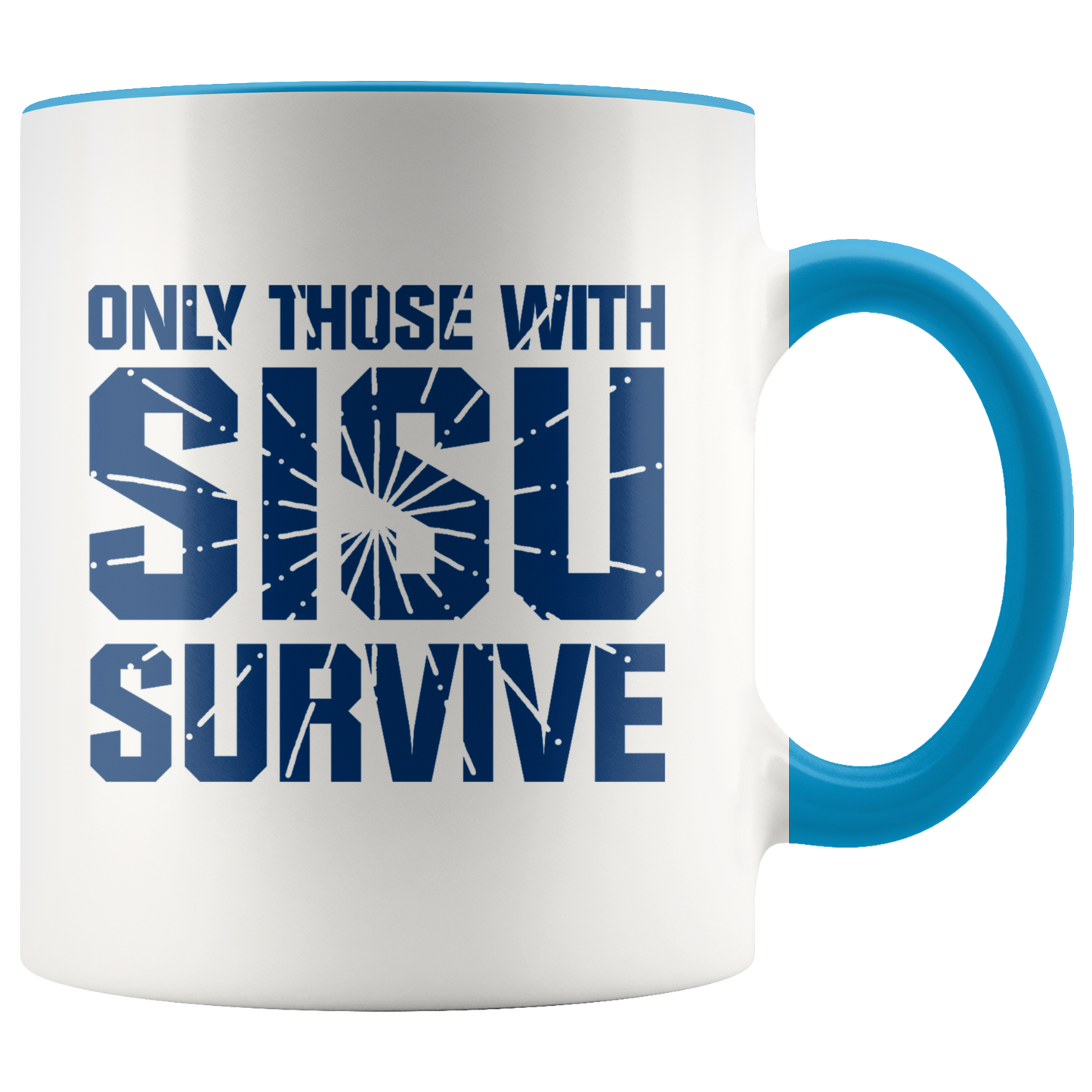 Finnish Sisu Mug | Gift for Finns | Only Those With Sisu Survive