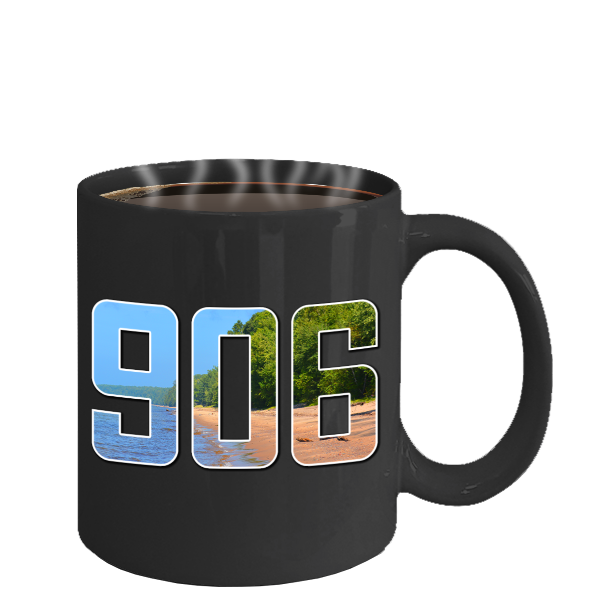906 Upper Michigan Mug Lake Superior Beach