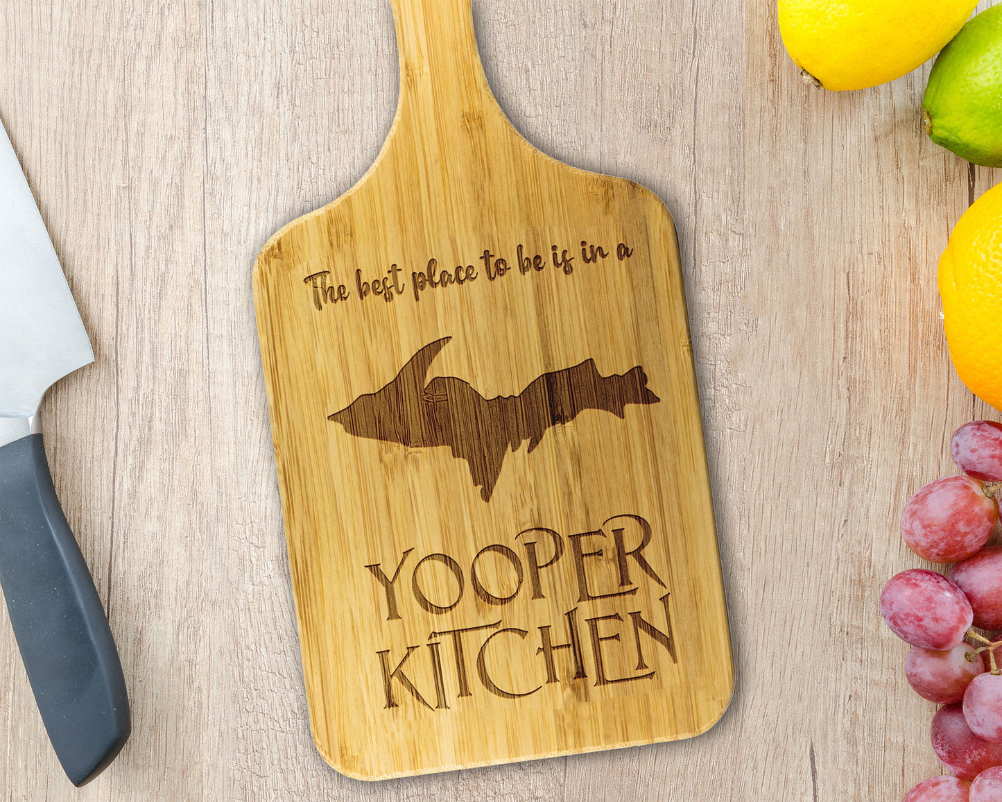 Upper Michigan Cutting Board | Yooper Kitchen | U.P. Gift