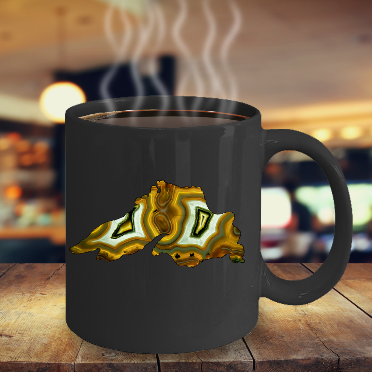 Lake Superior Agate Mug - Upper Michigan