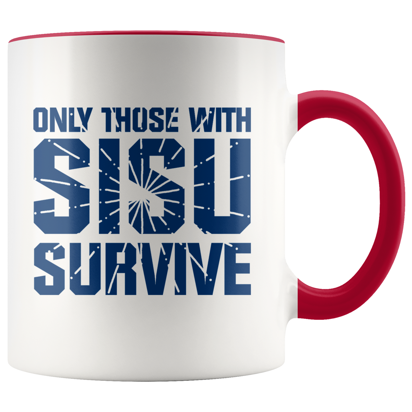 Finnish Sisu Mug | Gift for Finns | Only Those With Sisu Survive