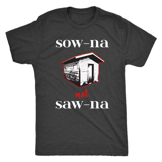 Funny Sauna Shirt - How to Pronounce Sauna - Gift for Yoopers/Finns