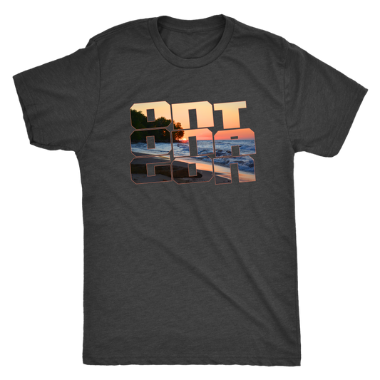Ontonagon Shirt | Sunset on Lake Superior Beach