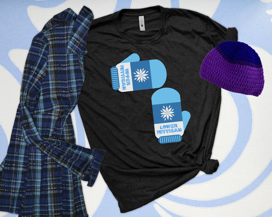 Upper and Lower Michigan Shirt - Mittigan Mittens
