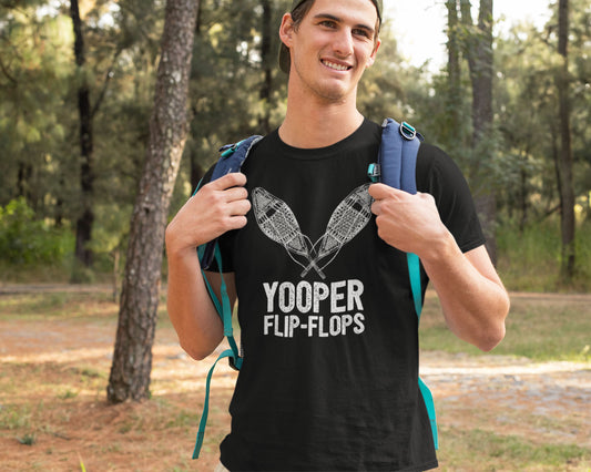 Yooper Flip-Flops Shirt | Funny Upper Michigan T-shirt | Yooper Gift