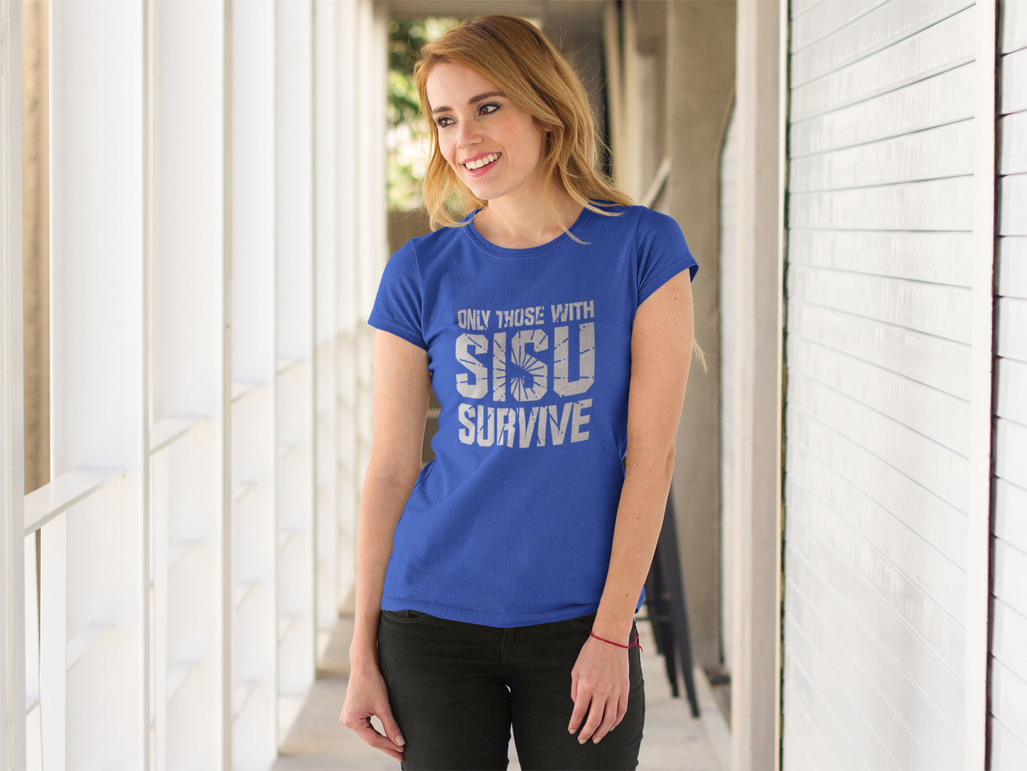 Sisu Shirt - Only Those With Sisu Survive - Gift for Finns